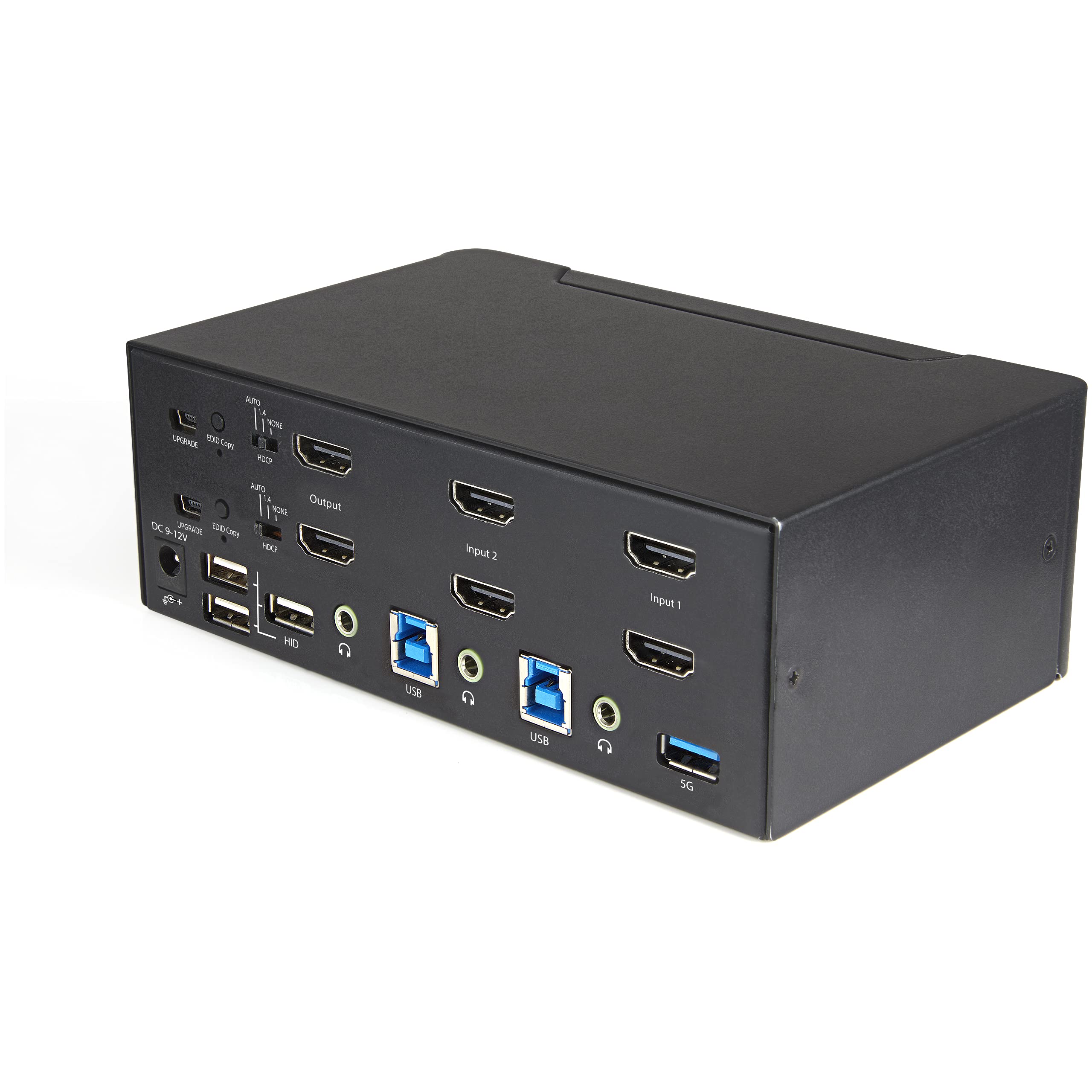 StarTech.com KVMスイッチ 2台PC切替 4K60Hz Amazon | StarTech.com 2ポートHDMIモニター2台対応KVMスイッチ／HDMI